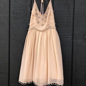 Light pink party dress